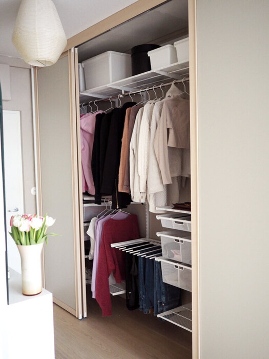 Byxhängare Utdragbar Vit 60 x 40 cm Elfa